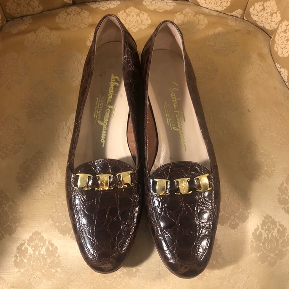 Salvatore Ferragamo Loafers Size 7 AA - Picture 12 of 13